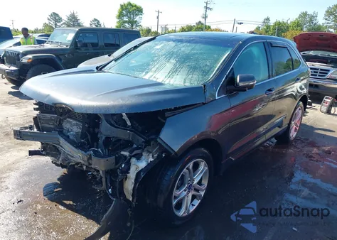 2018 Ford Edge Titanium from USA, damaged, VIN 2FMPK4K86JBC14229